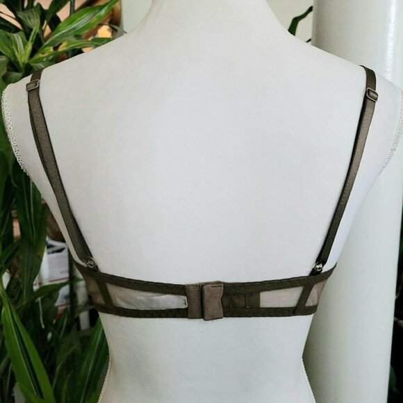 Argentovivo Luxury Designer Italian Lace Bra 34C - Picture 6 of 10